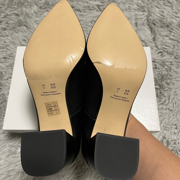 BNWT Frank & Oak Black Pumps - Picture 4 of 4